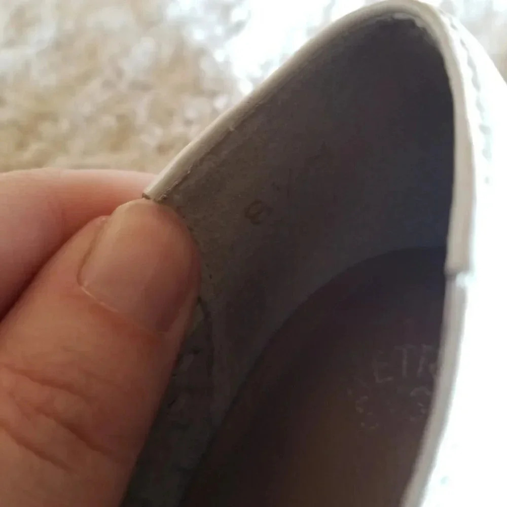 Cobbie Cuddlers Leather Woven Slip On Shoes White Rainbow 8.5 - Picture 13 of 13